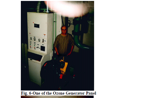 Ozone generator panel